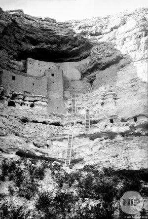 The Gila Cliff Dwellings, from the Fred Bodin collection.
