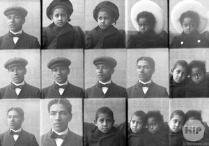 Portraits of Black children.