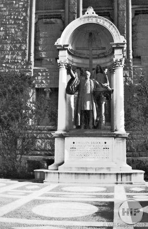 Phillips Brooks statue in Boston, 1916.