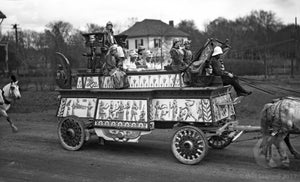 Barnum & Bailey Circus Wagon "Egypt" on parade