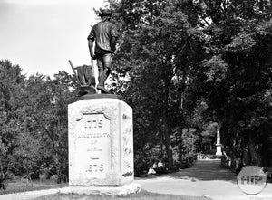 Old North Bridge Minuteman 100 Years Monument in Concord, Massachusetts 1909