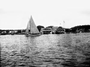 Sailboat in Harbor of Cape Ann