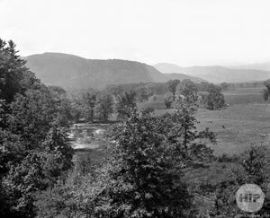 Overhead View of Valley Intervale, New Hampshire