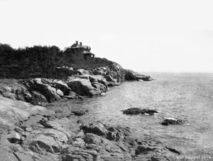 Unknown Island House on Rocks