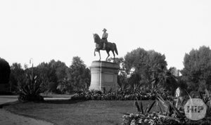 George Washington statue in Public Garden, Boston.