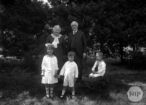 Portrait with the grandchildren by Alice Curtis of Gloucester, MA.