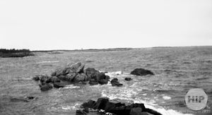 Maine coastline in Kennebunkport