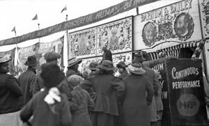 Sideshow Banners from the 1918 Barnum and Bailey Circus