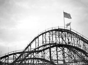 Thunderbolt Roller Coaster at Coney Island