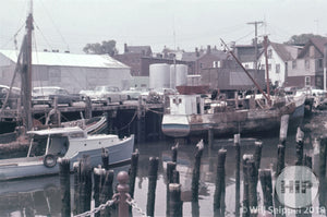 Ships Docked in Gloucester Harbor