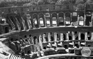 Inside the Colosseum, taken by Nisei soldier, George Sakata