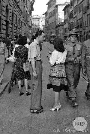Strangers and soldiers crossing paths in Italy during WWII